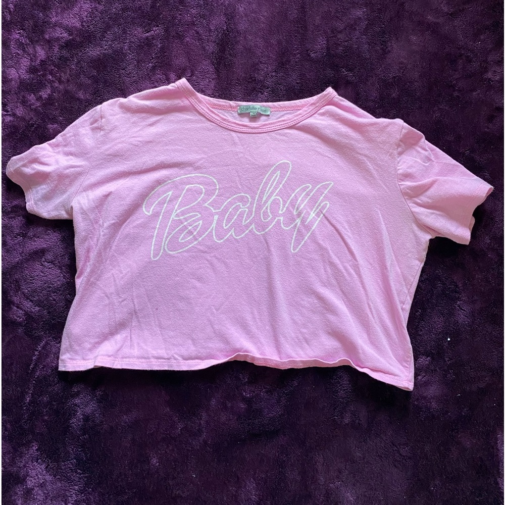 Pink Baby Crop Top